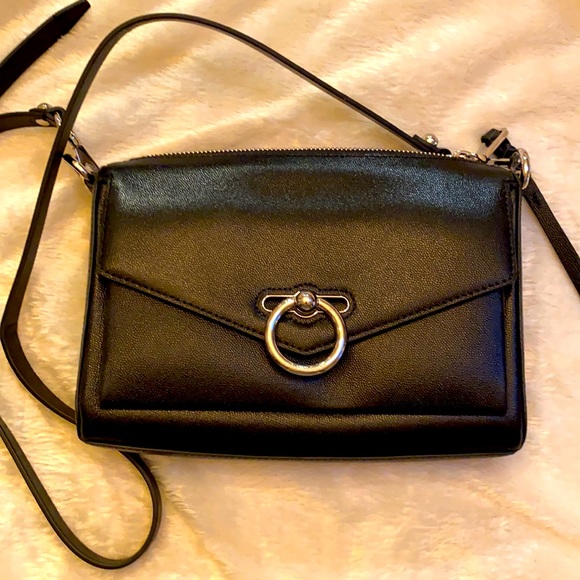 Rebecca Minkoff Handbags - Rebecca Minkoff Jean Mac Leather Crossbody Bag, Black